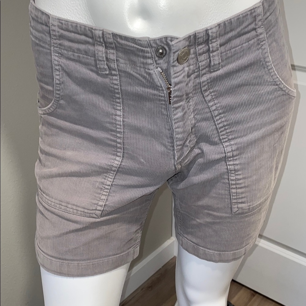 Gray Corduroy Bonobos Shorts